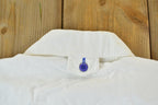 Vintage 1990s Newport Blue Button Up Boating Shirt