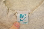 Vintage 1990s Paris Sport Club Graphic Print Crewneck Sweatshirt Women's XXL