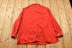 Vintage 1990s Red Button Up Shirt