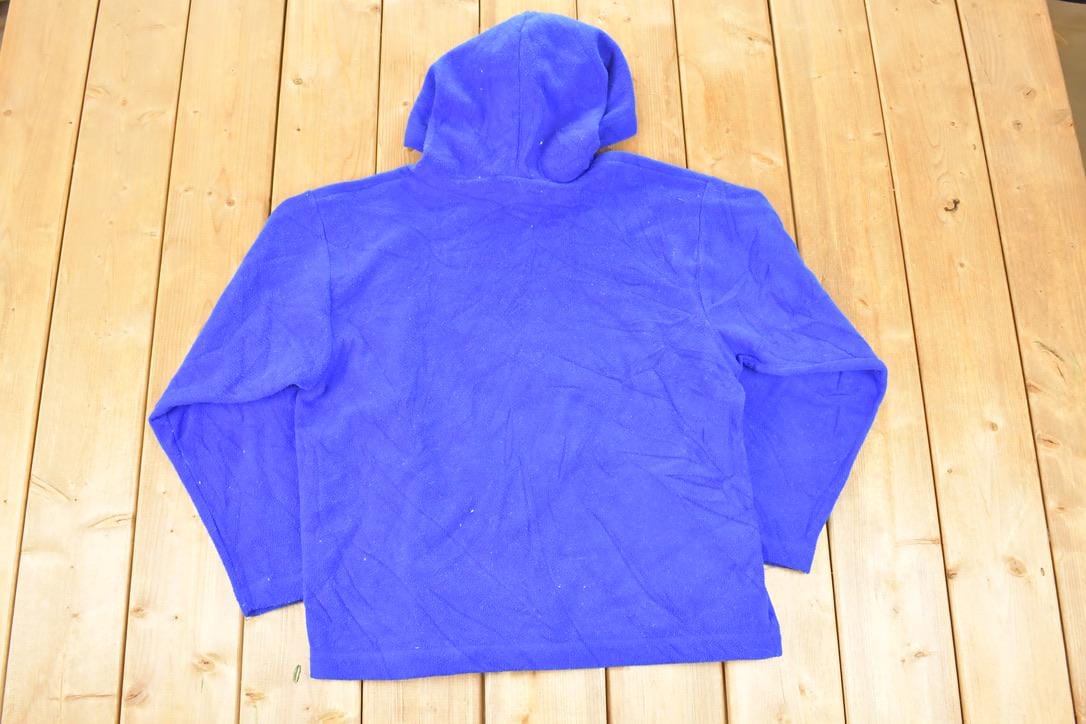 Vintage 1990s Jerry Leigh Pooh Bear Disney Fleece Hoodie Sweater Women's L