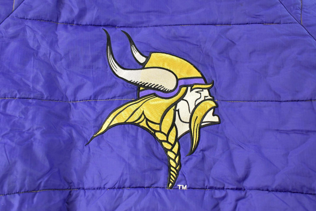 Vintage 1990s Minnesota Vikings NFL Game Day Jacket Men's XL