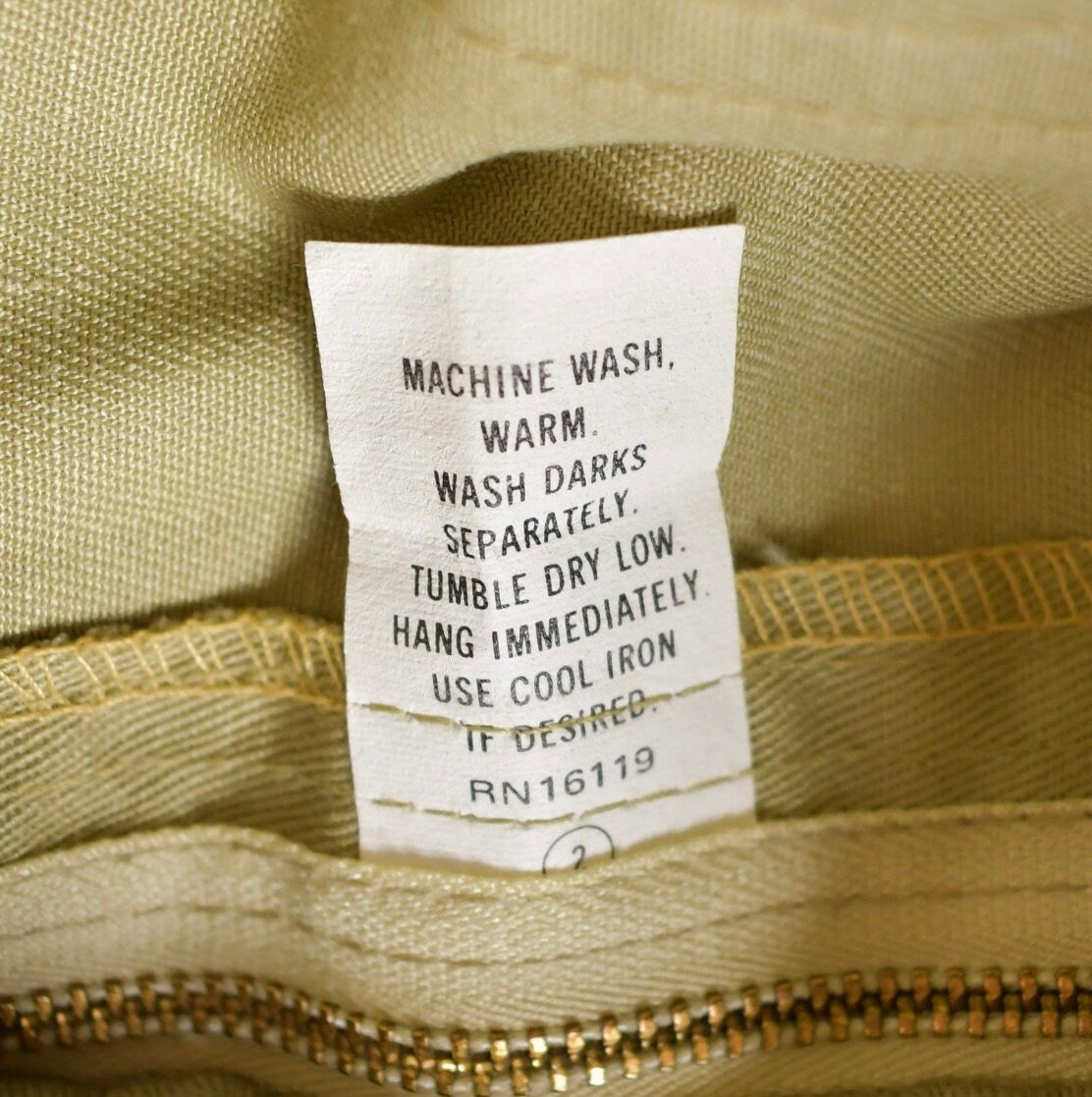 Vintage 1980s Khaki Pants Size 28 x 36