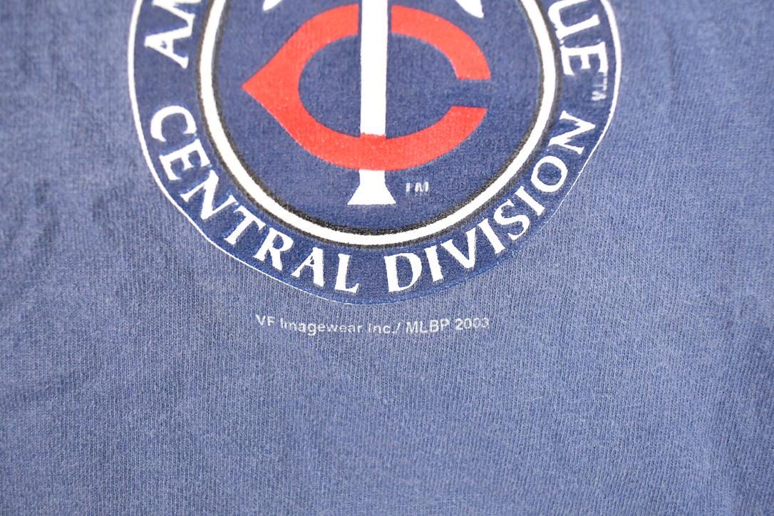 Vintage 2003 Lee Sport Minnesota Twins MLB Souvenir T-Shirt Men's L