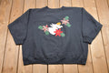 Vintage 1990s Christmas Angel Crewneck Sweatshirt