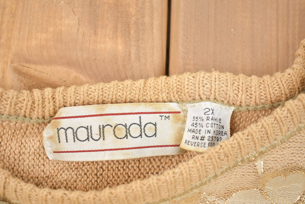 Vintage 1990s Maurada Knitted Sweater