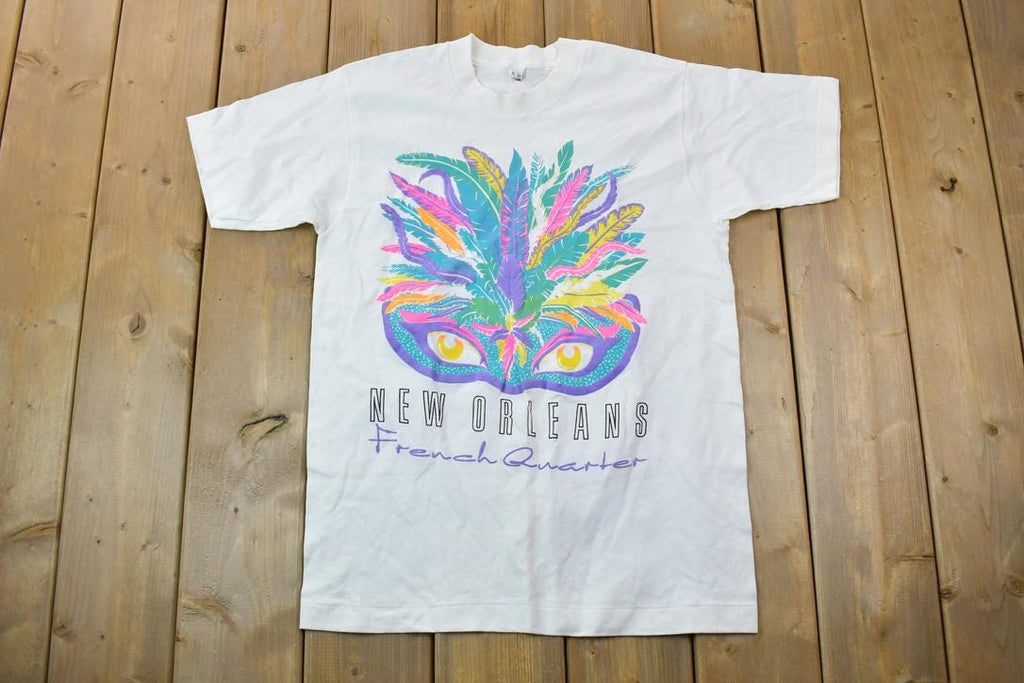 Vintage 1990s New Orleans French Quarter Souvenir T-Shirt