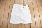 Vintage 1990s Polo Jeans Ralph Lauren Denim Skirt Size 32