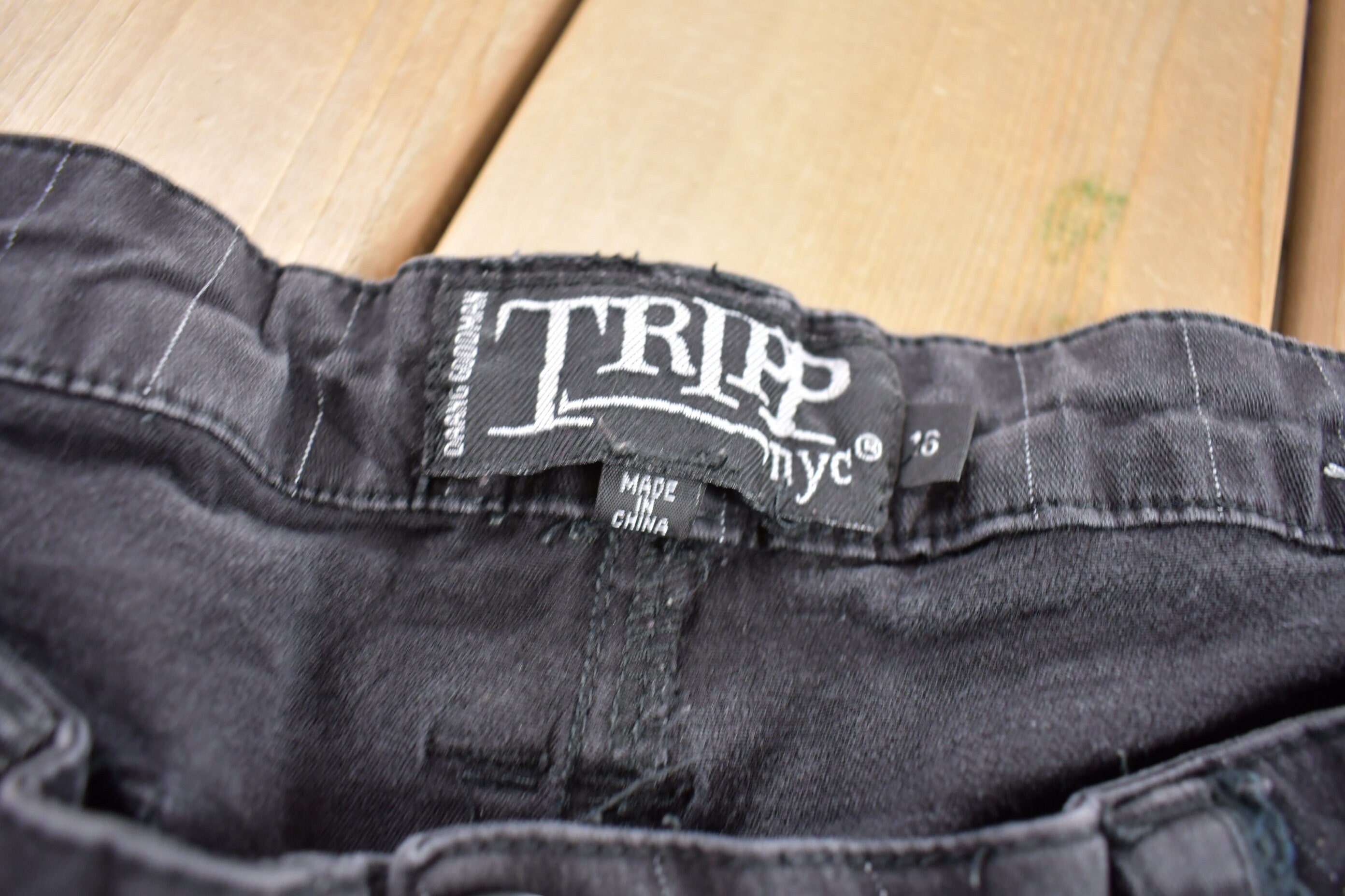 Vintage Y2K Tripp NYC Bondage Shorts Size 36