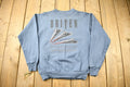 Vintage 1990s Jesus Driven Nails Crewneck Sweatshirt Religious Bible Verse