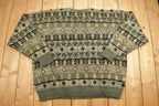 Vintage 1990s Jantzen Knitted Crewneck Sweater