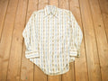 Vintage 1980s Damon Silcron Abstract Button Up Shirt