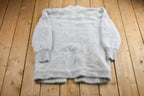 Vintage 1990s Gizel Rabbit Hair Knit Sweater