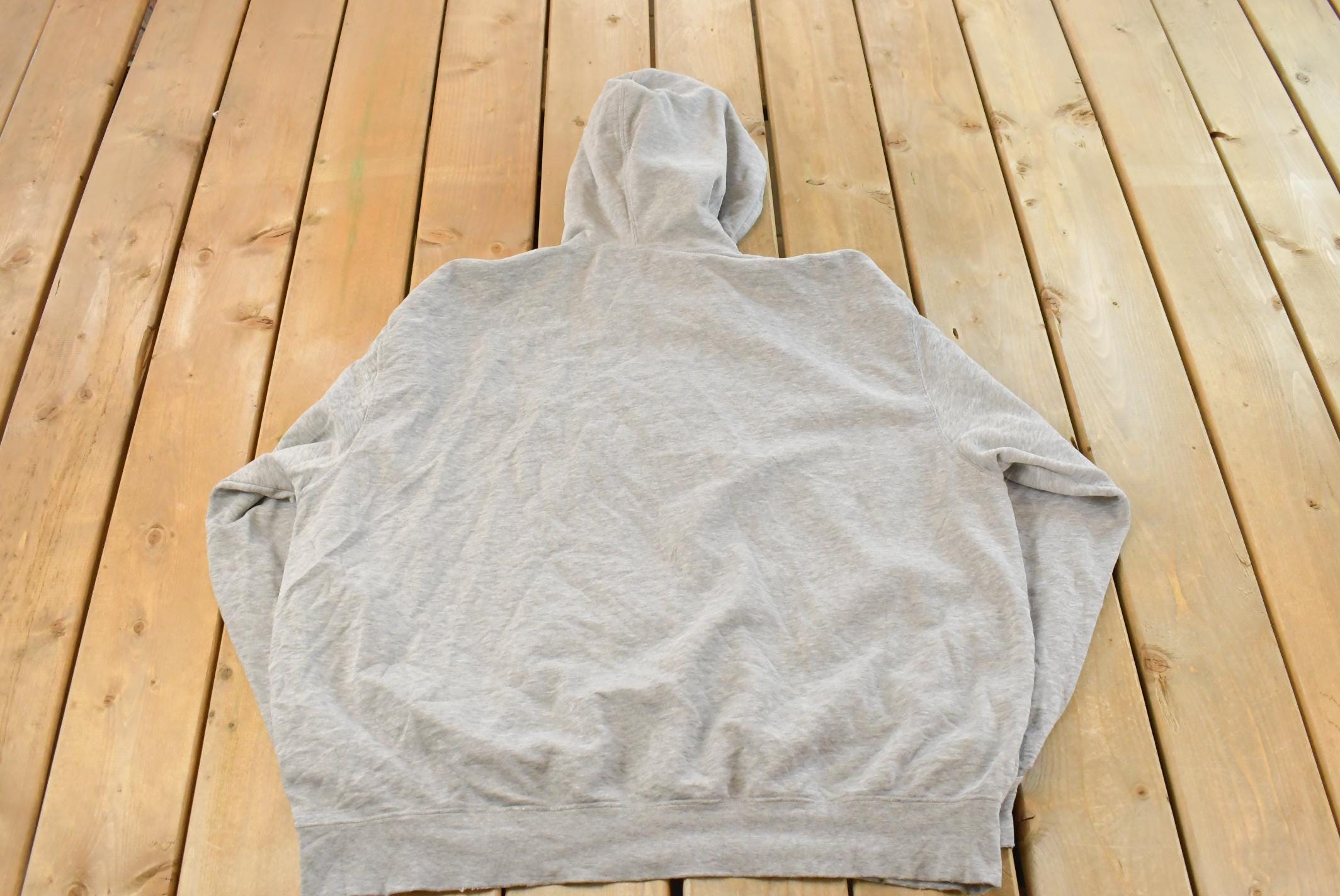 Vintage Y2K University of Illinois Nike Middle Swoosh Hoodie Sweatshirt Men's 2XL / Swoosh Logo / Collegiate / 2000s Nike Sweater