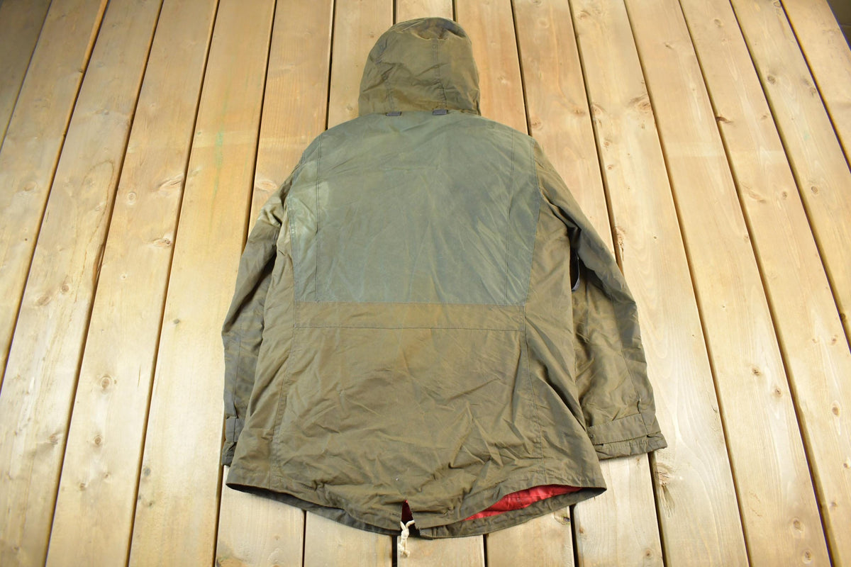Vintage 1980s Barbour Wax Jacket Men's Large