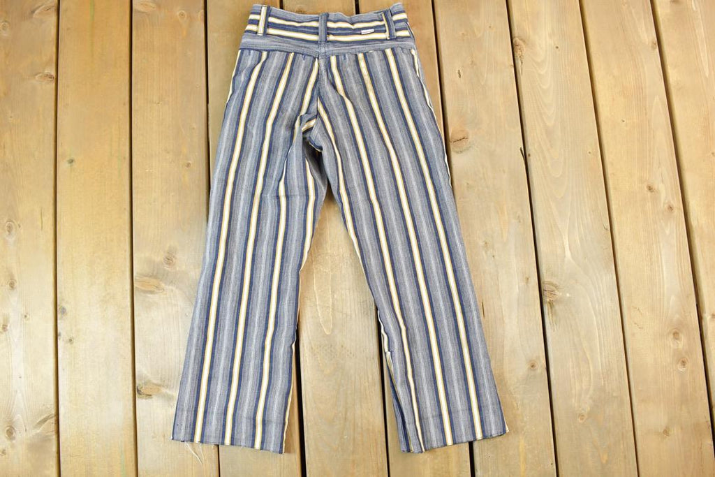 Vintage 1970s Billy The Kid Striped Pants