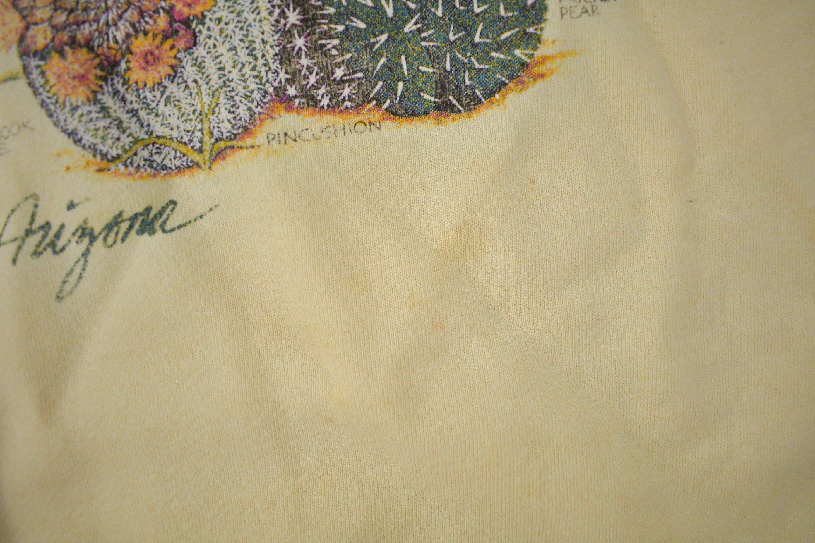 Vintage 1990s Desert Bloom Cute Grandma Style Crewneck Sweater