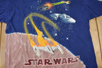 Vintage 1999 Star Wars Episode 1 All Over Print Tie Dye Promo T-Shirt