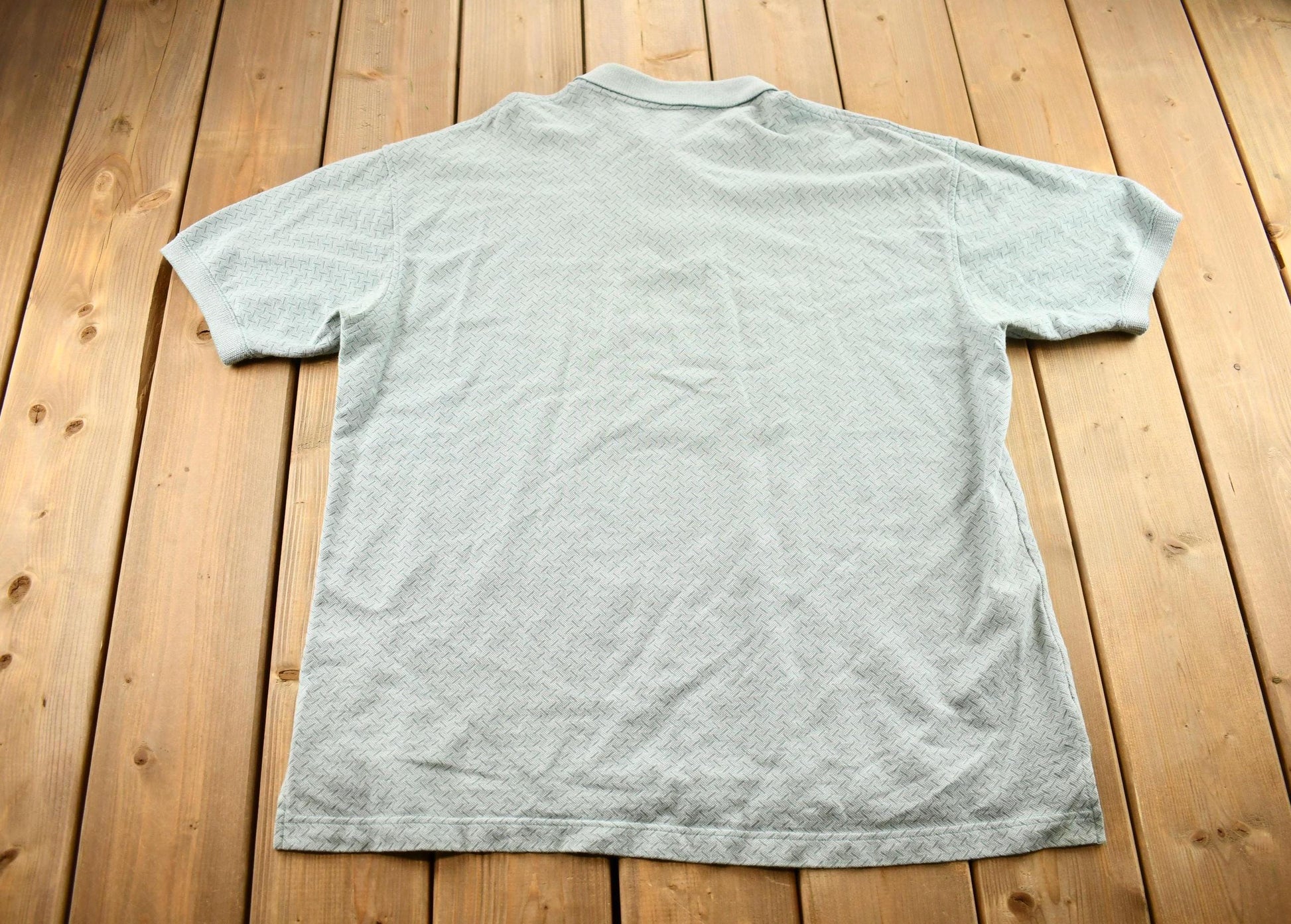 Vintage 2000s Daffy Duck Abstract Pattern Golf Polo Shirt