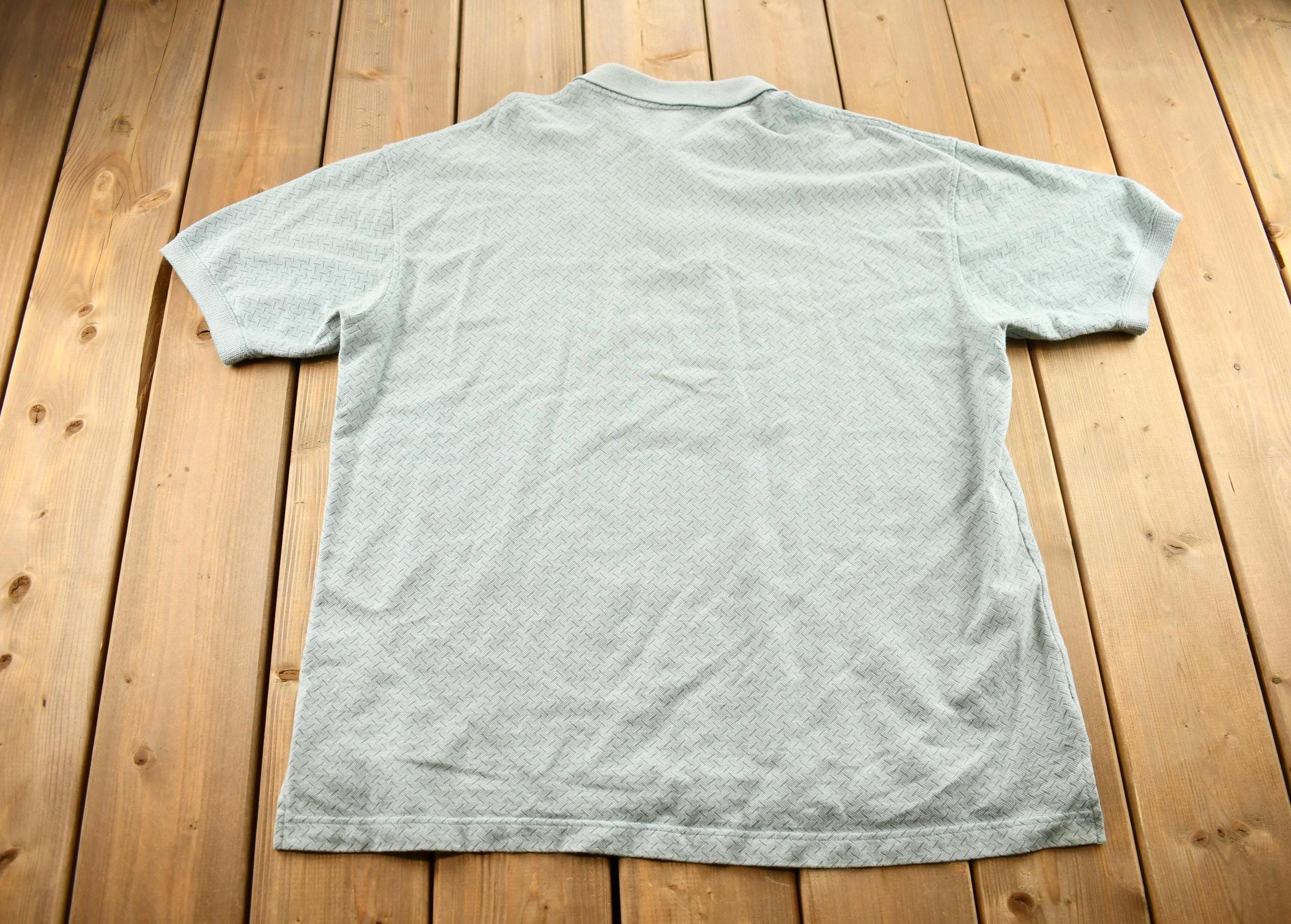 Vintage 2000s Daffy Duck Abstract Pattern Golf Polo Shirt