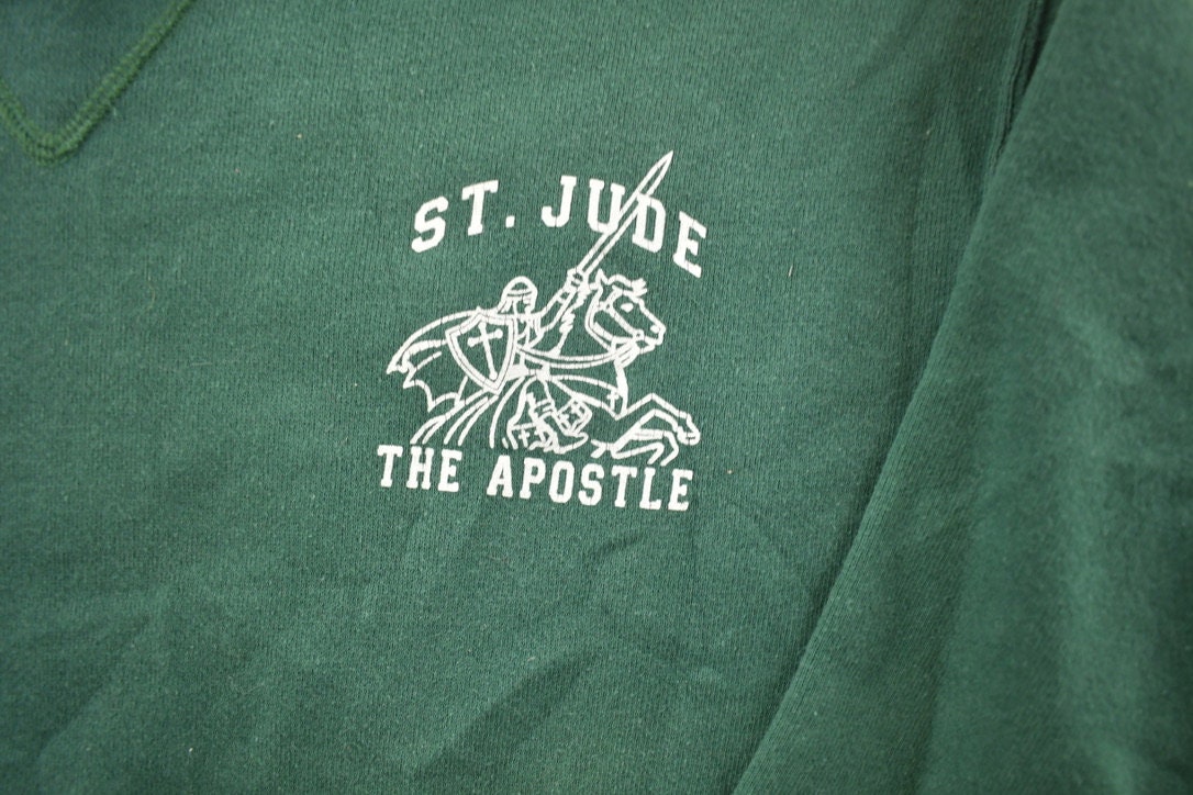 Vintage 1990s St. Jude The Apostle Crewneck Sweatshirt