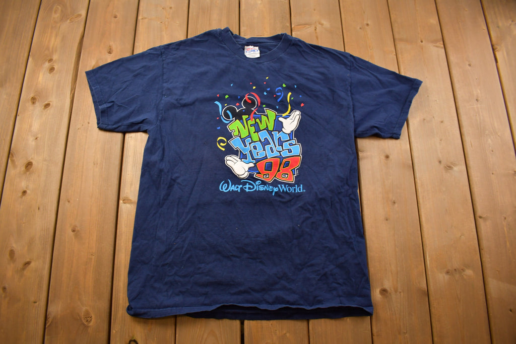 Vintage 1998 Disney World New Years T-Shirt