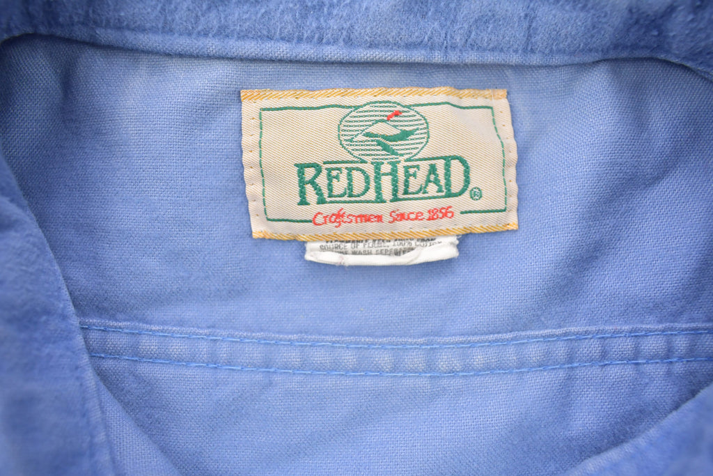 Vintage 1990s Red Head Button Up Shirt