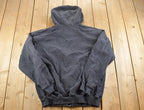 Vintage Y2K Distressed Carhartt Full Zip Fleece Lined Hoodie Sweatshirt