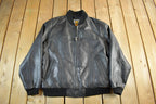 Vintage 1990s Pittsburgh Steelers Leather Varsity NFL Football Jacket Men's Large