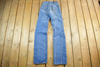 Vintage 1990s Single Spur Bootcut Denim Jeans Adult 24 x 36