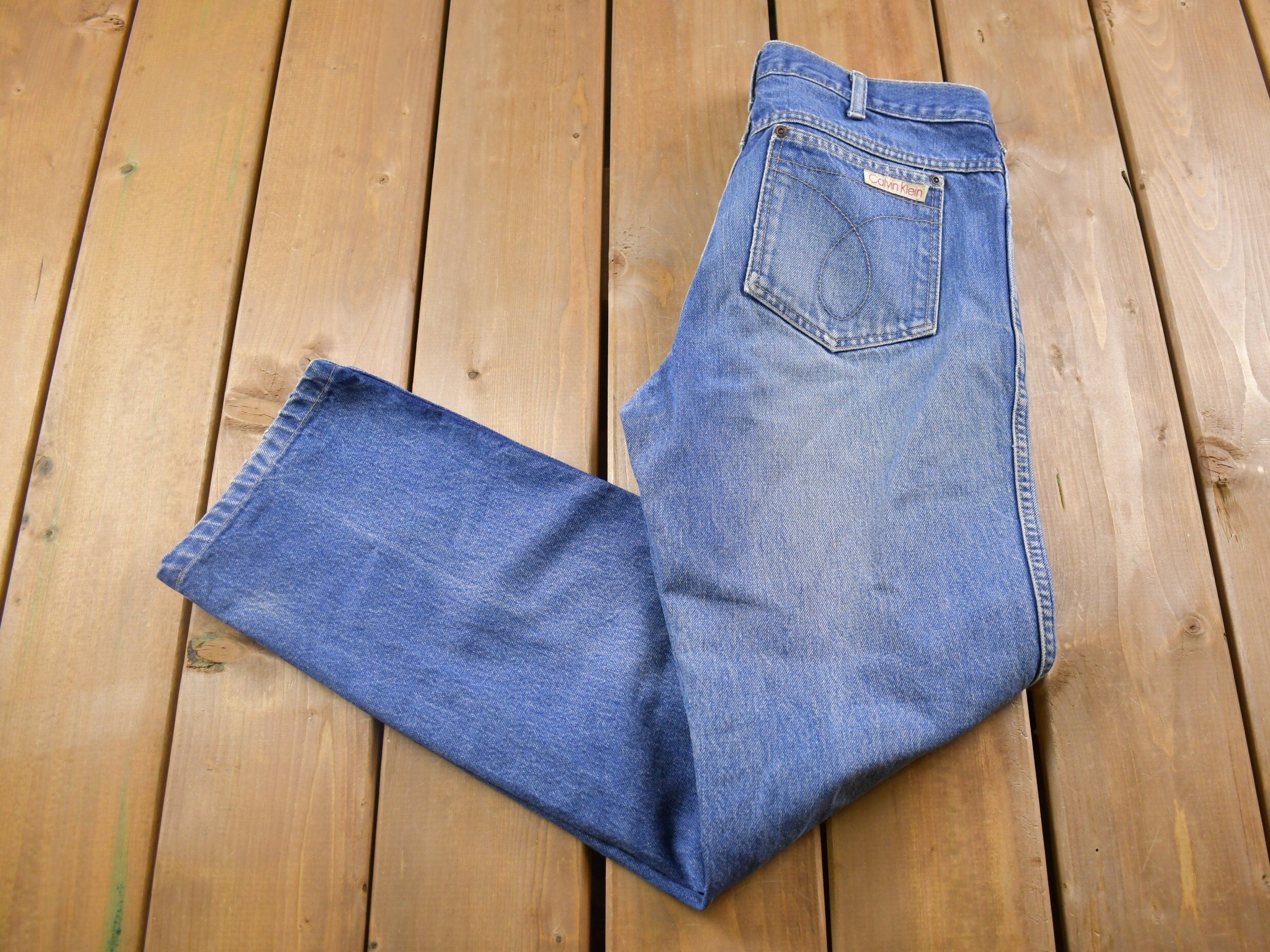 Vintage 1990's Calvin Klein Blue Jeans 30 x 31