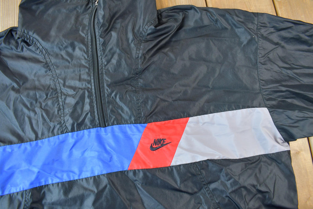 Vintage 1970s Nike Quarter Zip Windbreaker Jacket
