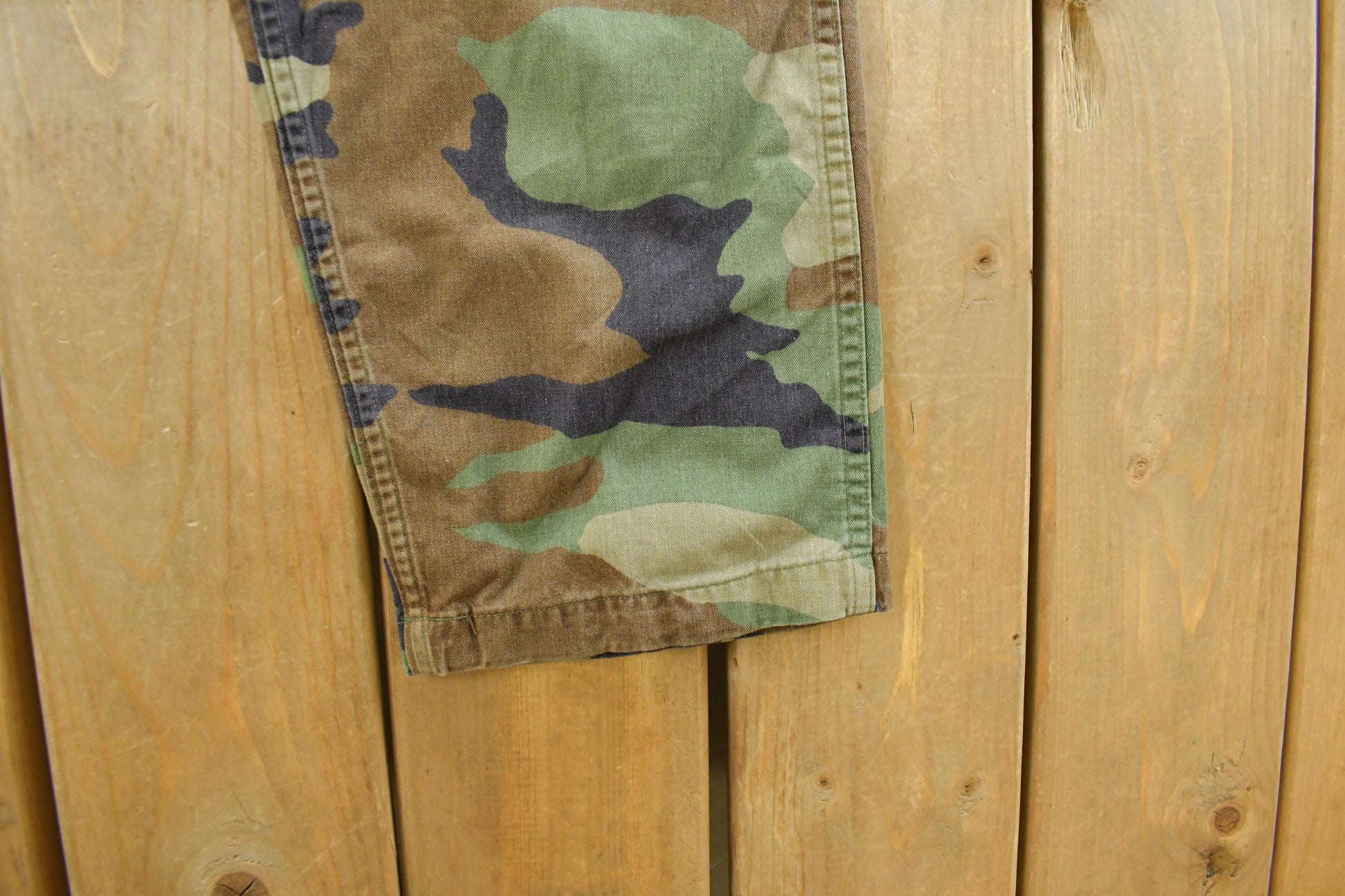 Vintage 2000s Army Military Woodland Camo Cargo Pants Men's Medium