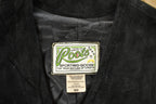 Vintage 1990s Roots Leather Suede Vest Men's Medium