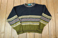 Vintage 1990s Cricketeer Knit Crewneck Sweater /