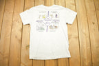 Vintage 1990s Durham Church Of Christ The Parables Of Jesus T Shirt
