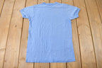 Vintage 1977 Carleton Geology Collegiate Graphic Ringer T-Shirt Made In Canada