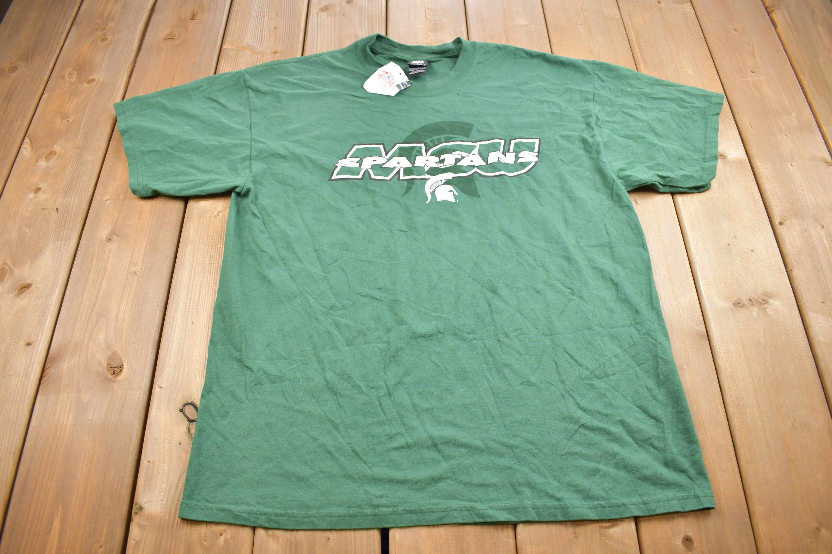Vintage 1990s Michigan State University Spartans Collegiate T-Shirt