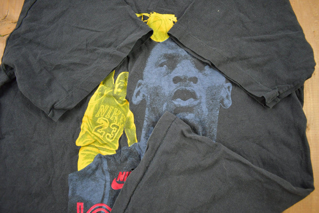 Vintage 1990s Nike Air Jordan Grey Tag Graphic T-Shirt