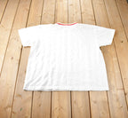 Vintage 1990s Russell Athletic Embroidered Graphic T Shirt Made In USA Size XL