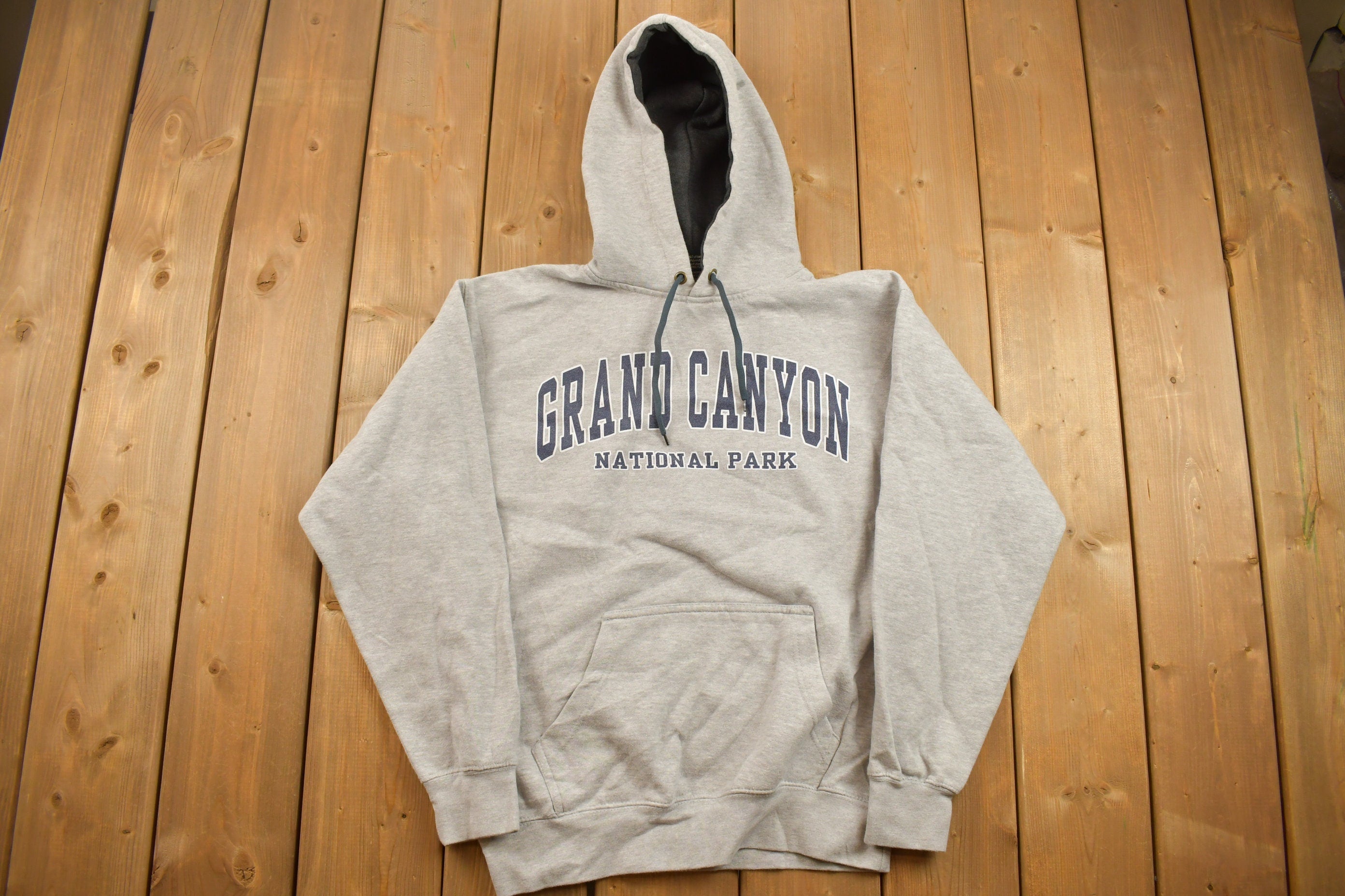 Vintage 1990s Grand Canyon National Park Travel Graphic Hoodie