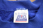Vintage 1990s Blank Blue Crewneck Sweatshirt