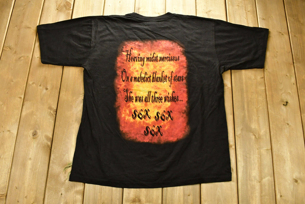Vintage Y2K Cradle Of Filth Nymphetamine Album Band T-shirt