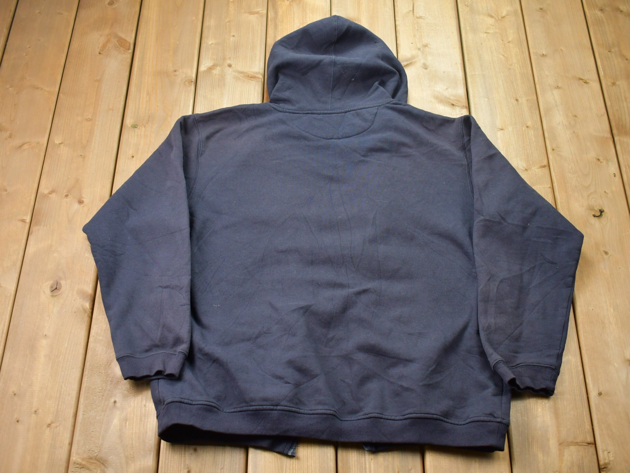 Vintage 1990s OP Sport Graphic Full Zip Hoodie