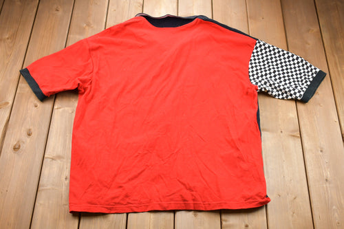 Vintage 1990s Corvette Embroidered Button Up Shirt / 1990's Button Up / 1990s Chevrolet / Casual Wear / Workwear / Pattern Button Up