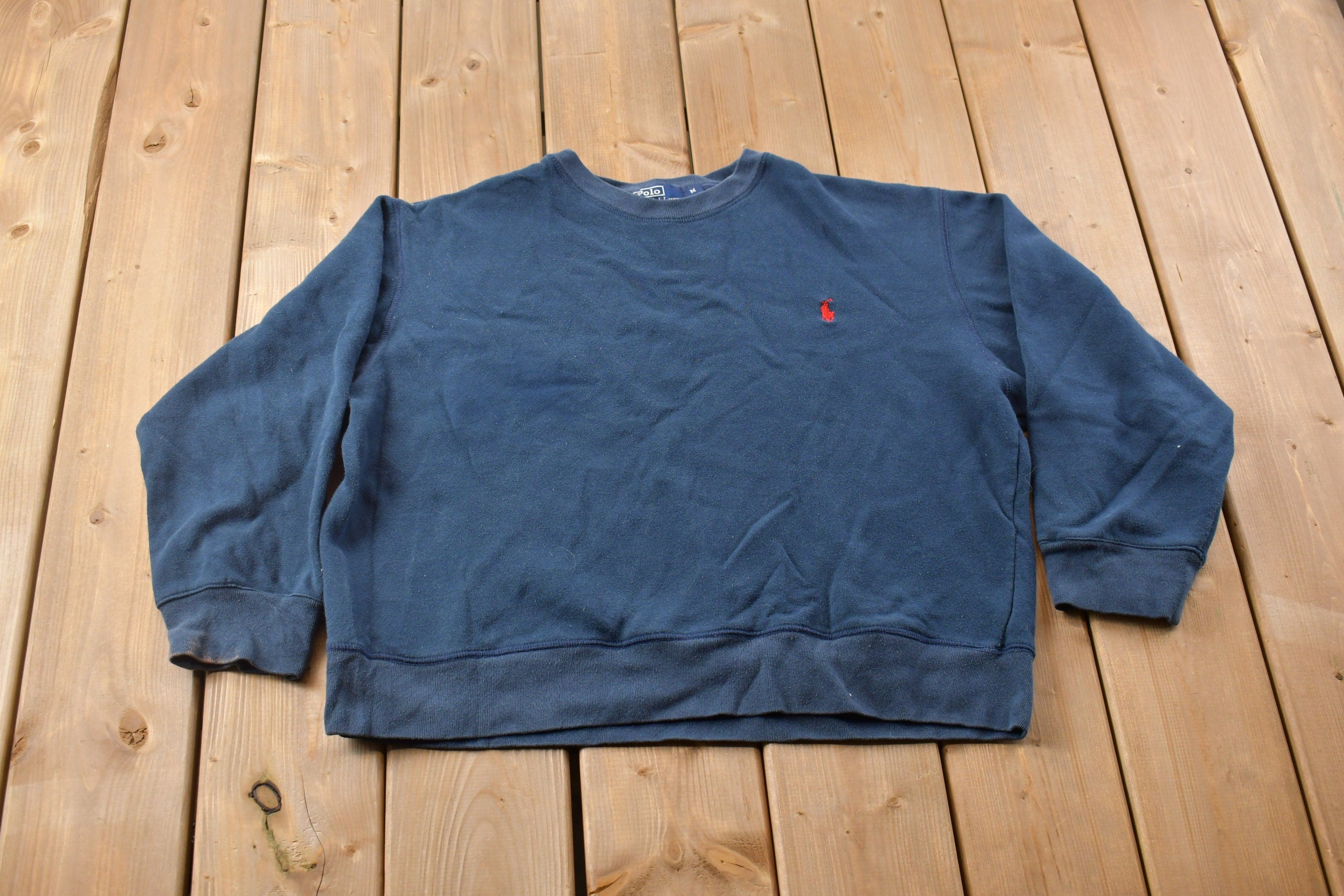 Vintage 1990s Polo Ralph Lauren Blank Crewneck Sweatshirt