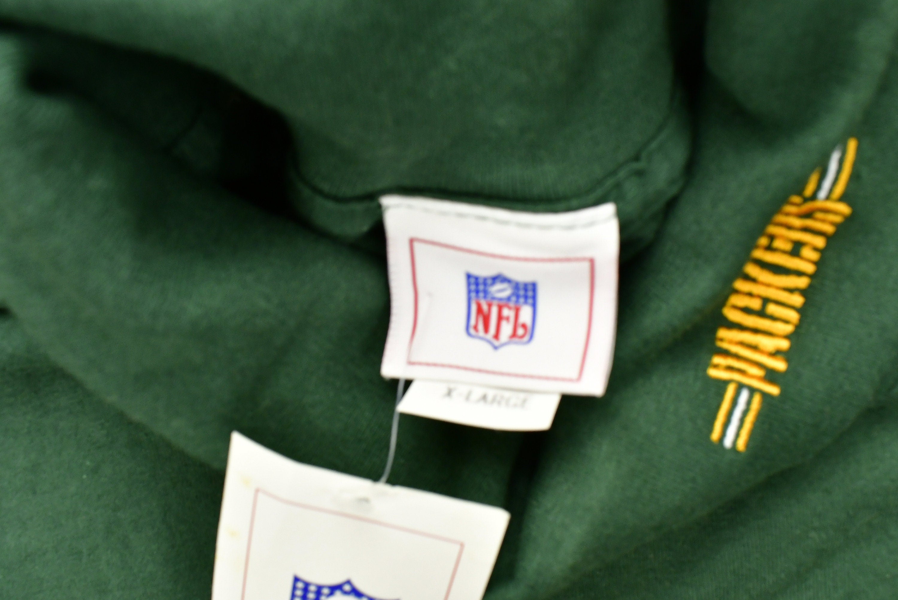 Vintage 1990s Green Bay Packers NFL Mock Neck Sweatshirt