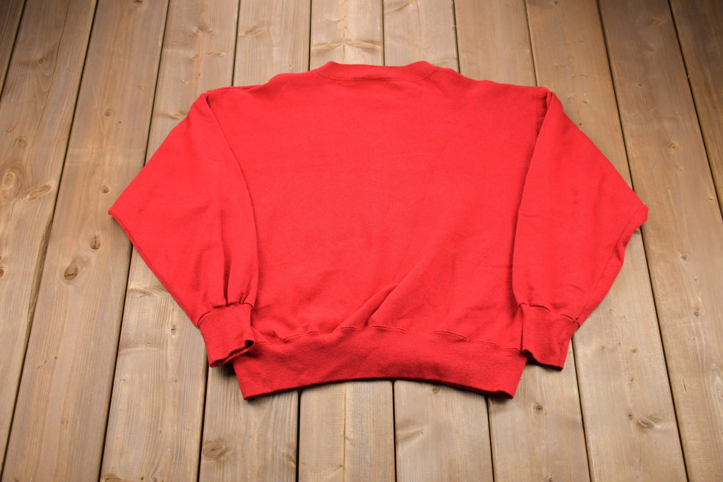 Vintage 1990s Floral Print Crewneck