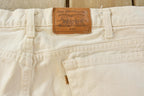 Vintage 1990s Levi's Gold Tab 545 Loose Fit Denim Jeans Men's 37 x 30 / 90s Denim / White Denim / Streetwear / Made in USA