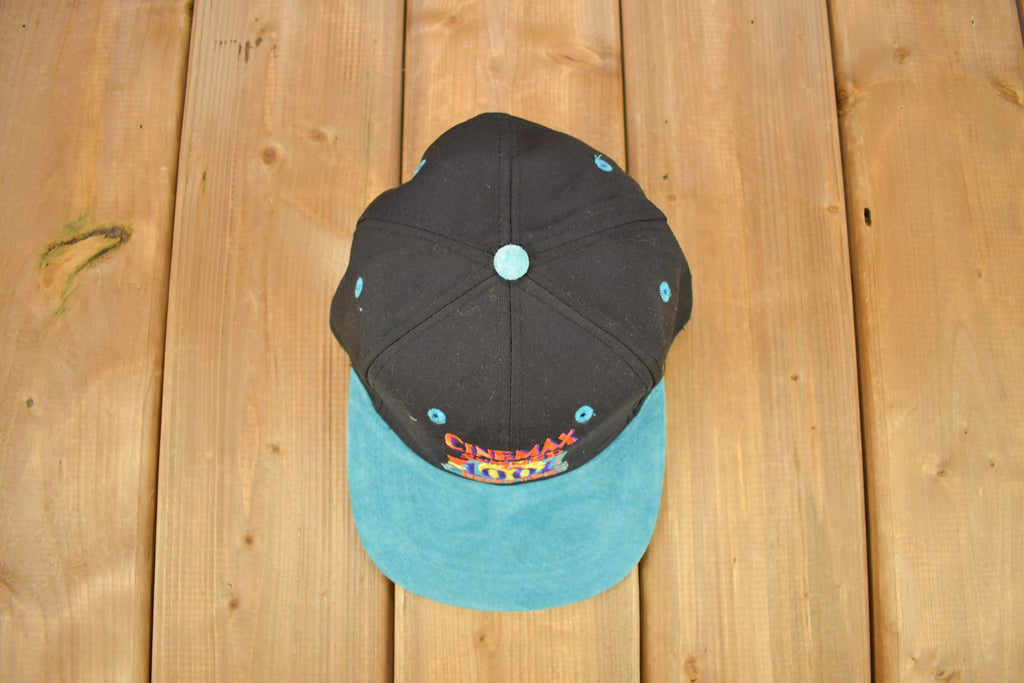 Vintage 1993 Cinemax Summer Of 1001 Movies Snap Back Hat