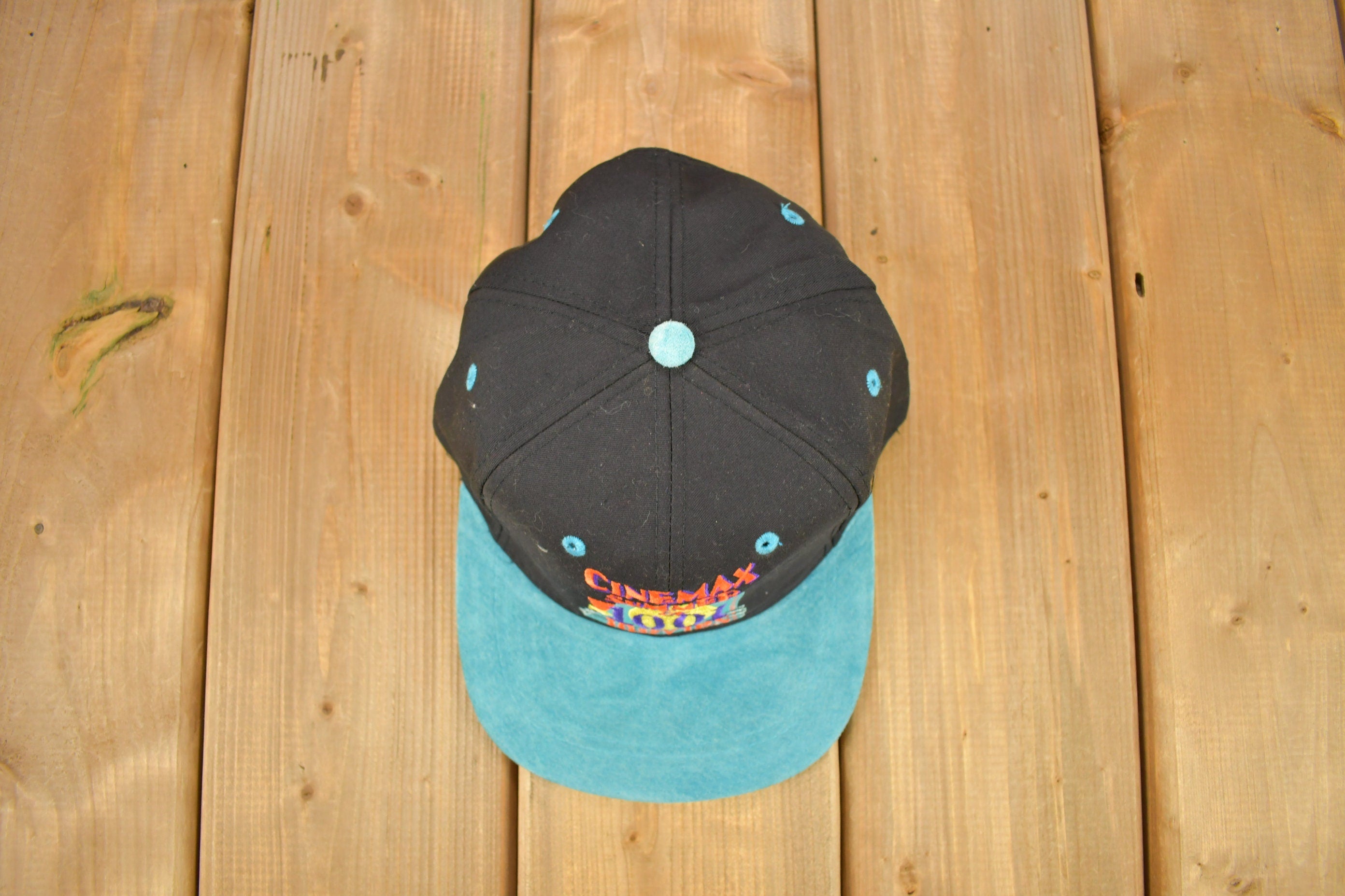 Vintage 1993 Cinemax Summer Of 1001 Movies Snap Back Hat